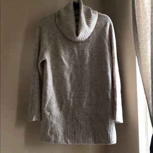 Banana Republic Side Zip Cowl Neck Sweater